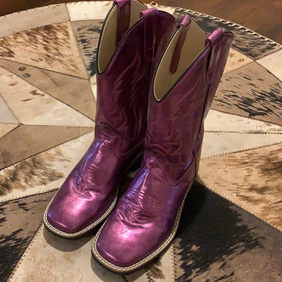 COPY - Old West Metallic Boots - Picture 1 of 5